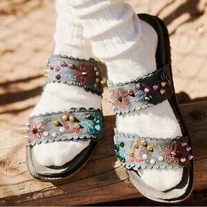 Free People Spellbound Stud Embellished Sandals